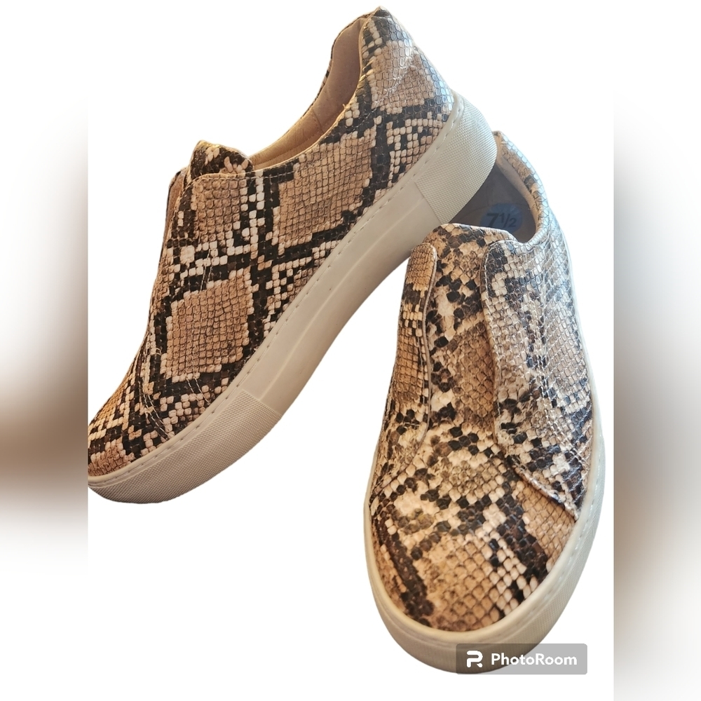 J/Slides Reptile Pattern Size 7 1/2